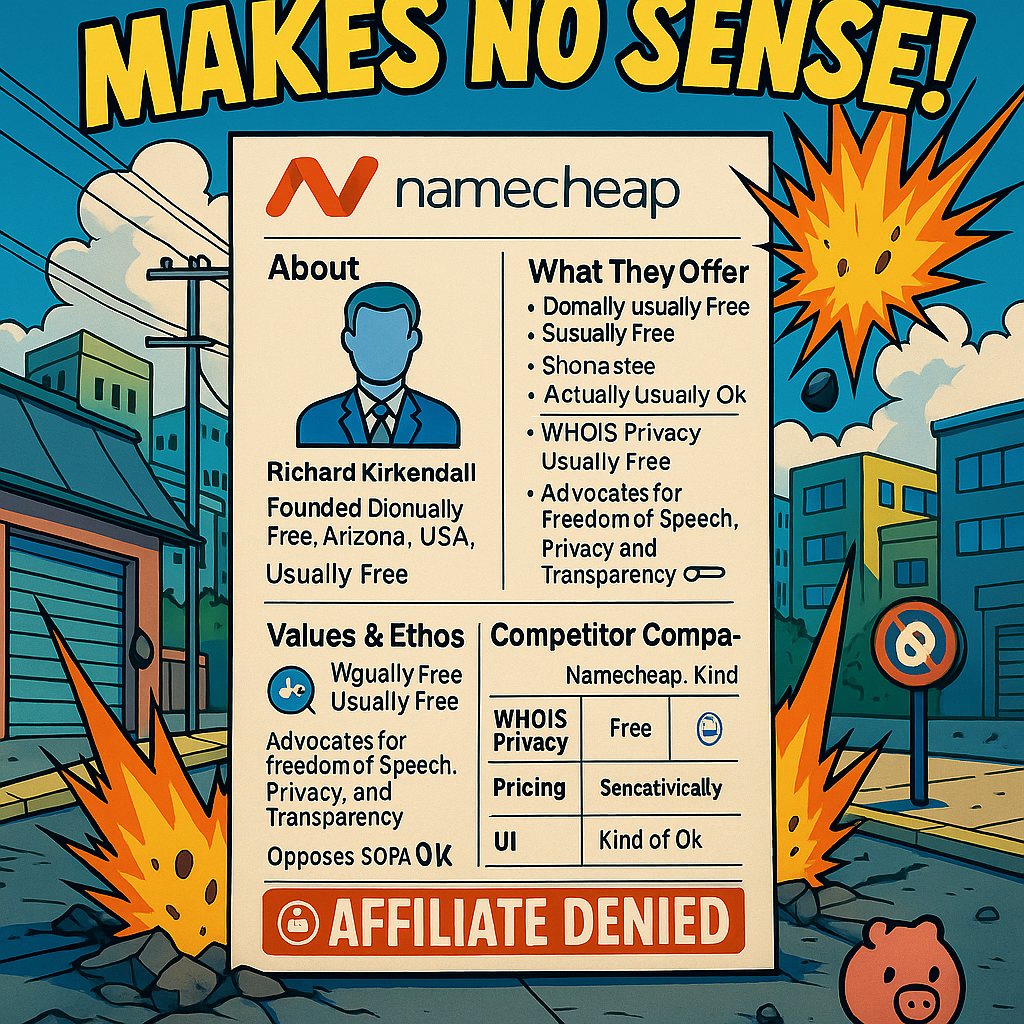 ChatGPT Confabulates Namecheap + Porkbun