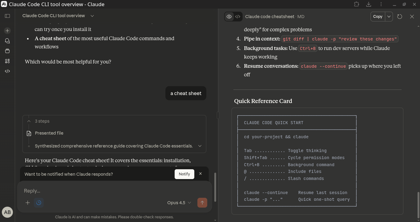 how does Claude command line tool work?