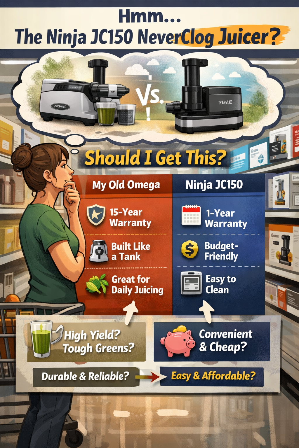 Ninja juicer at Walmart