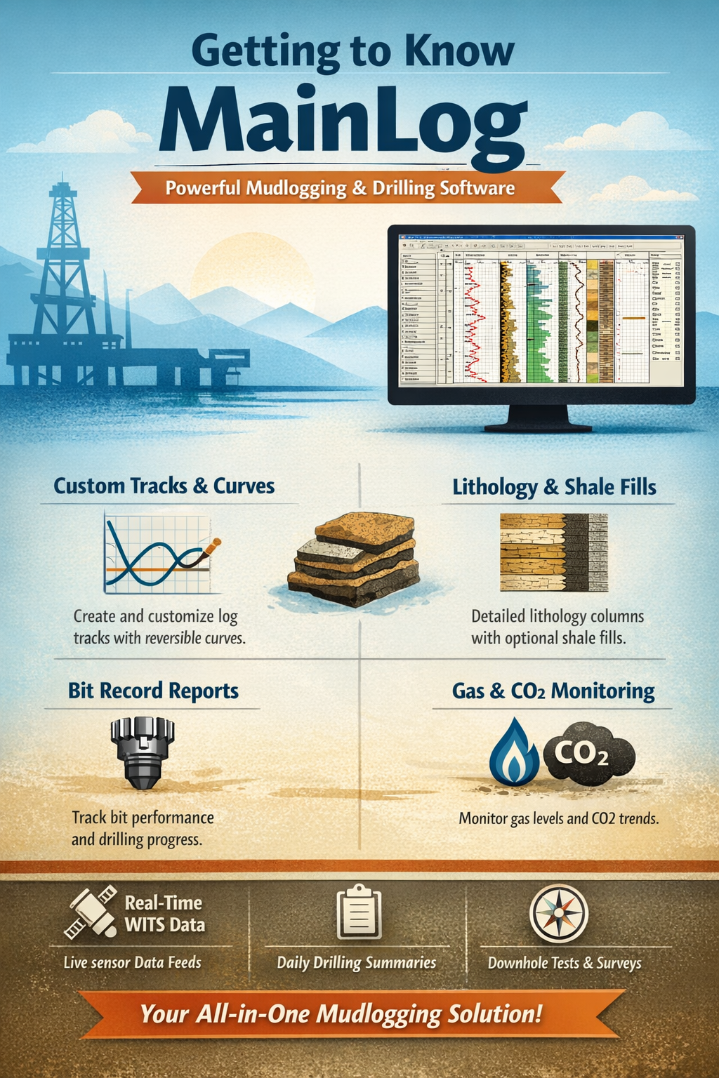 Mainlog Mudlogging Software