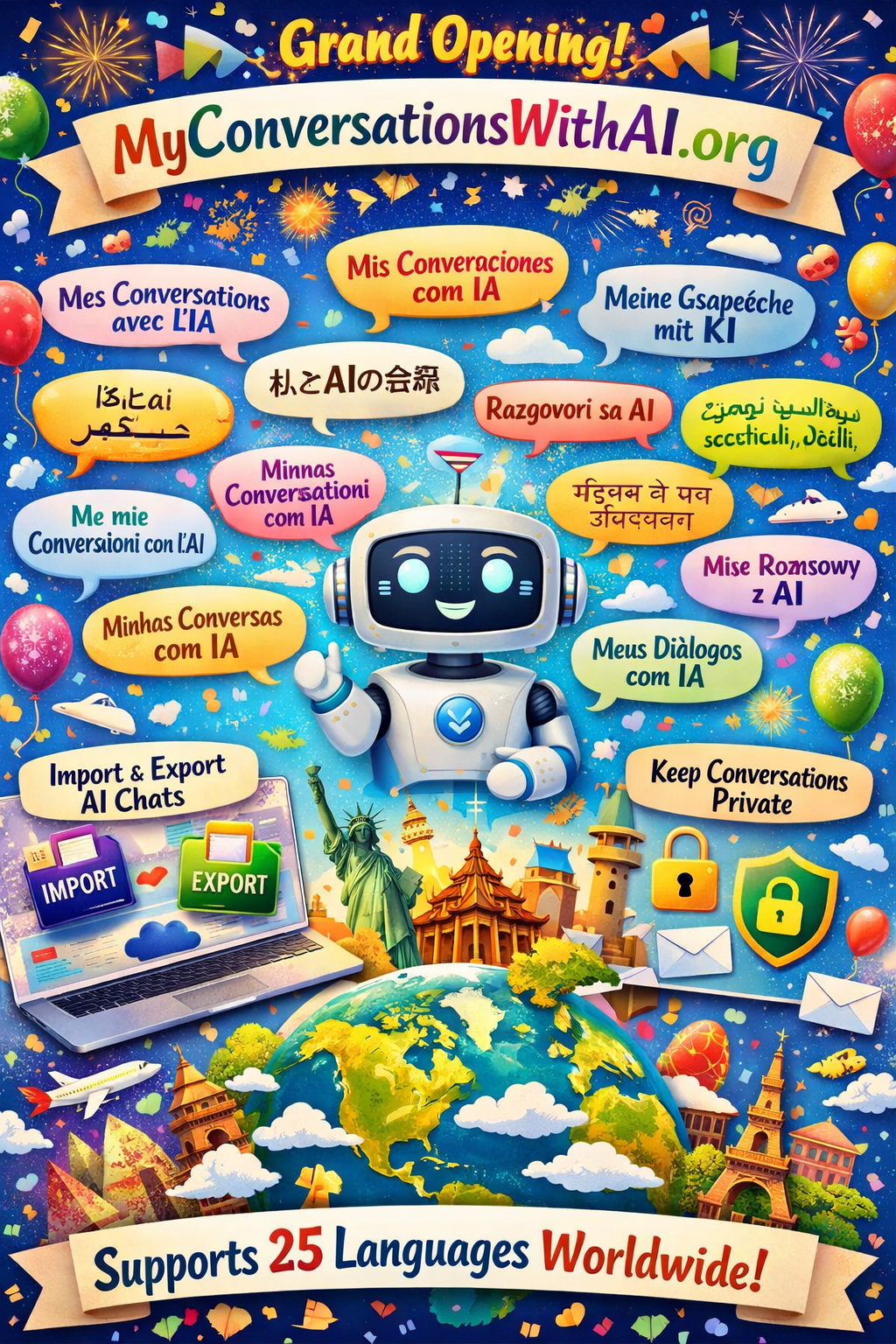 MyConversationsWithAI.org Grand Opening