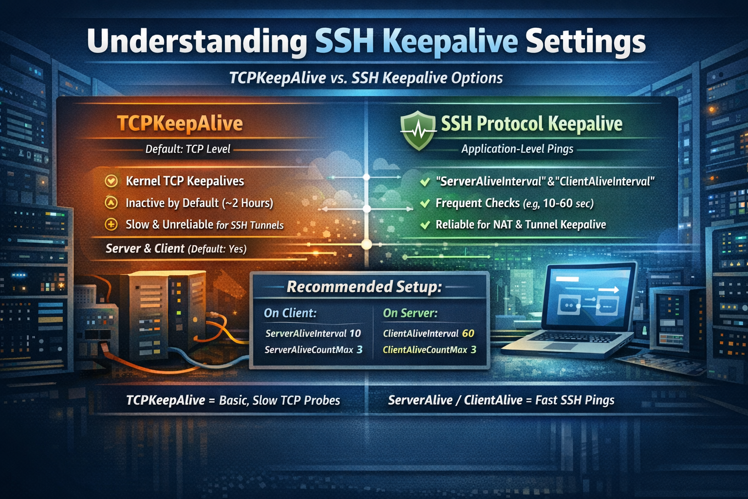 Configuring KeepAlive