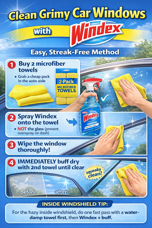 Best glass cleaner for car windows