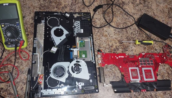 ASUS ROG GA502D won't turn on